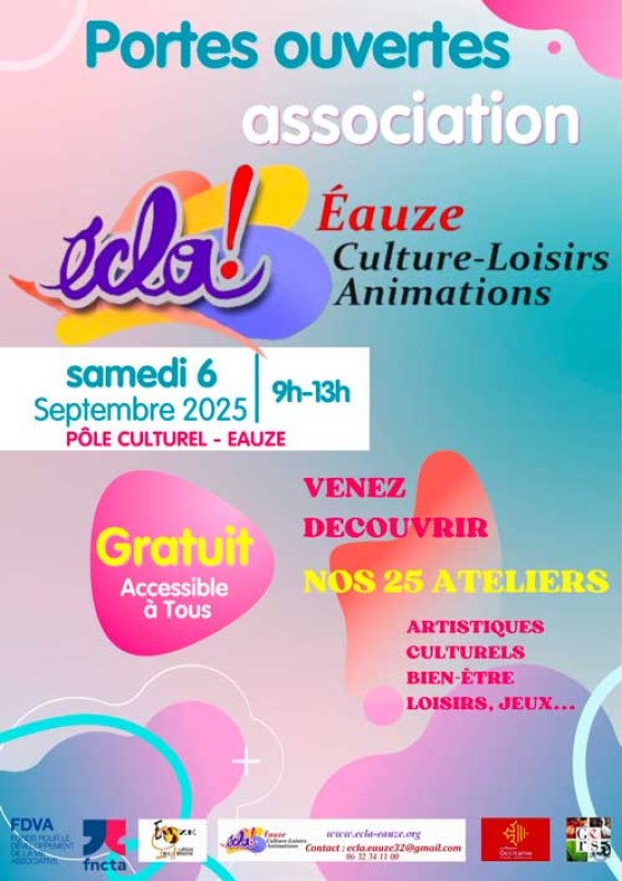 Portes ouvertes de l'Association Ecla