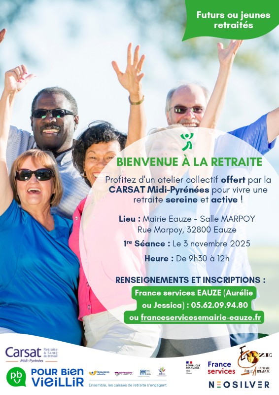 Atelier "Bienvenue à la retraite"