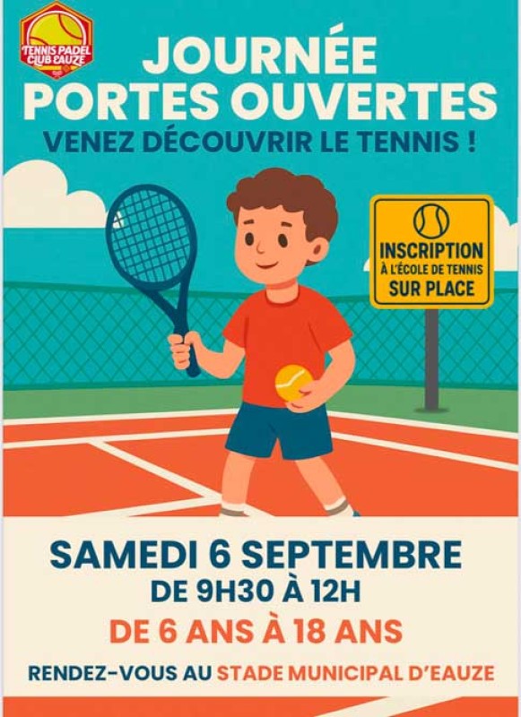 Portes ouvertes du Tennis Padel Club d'Eauze