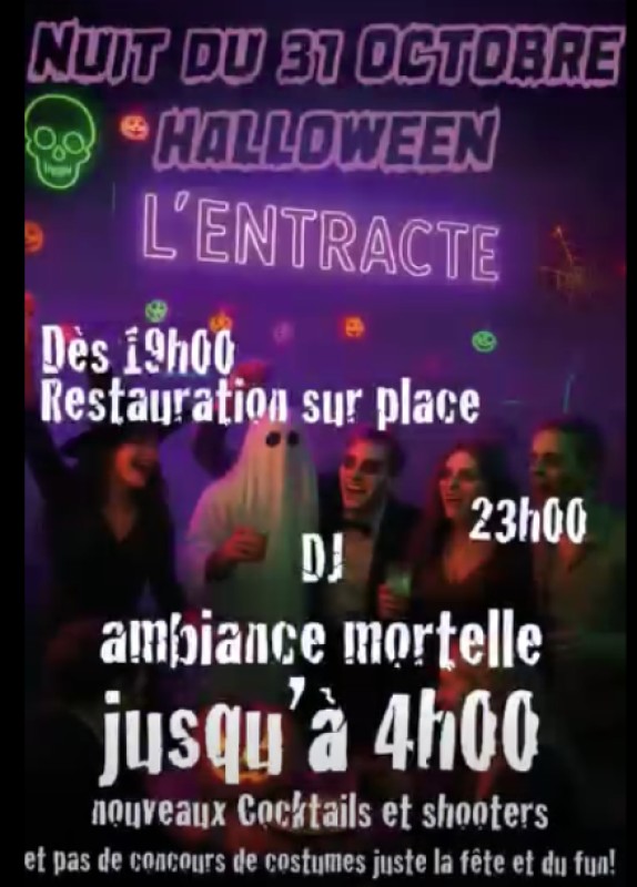 HALLOWEEN À L'ENTRACTE