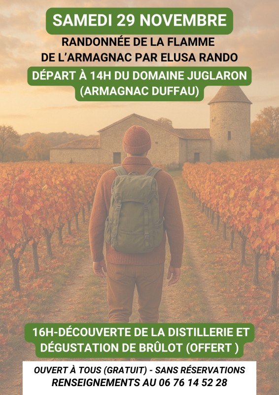RANDONNÉE DE LA FLAMME DE L'ARMAGNAC - ELUSA RANDO