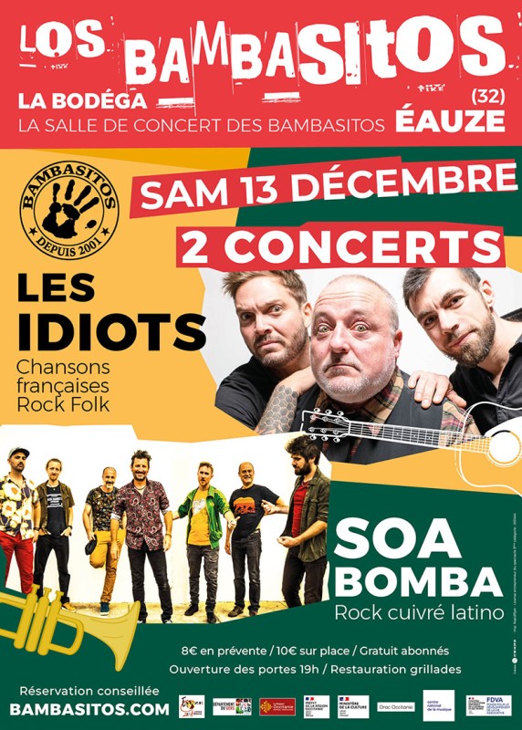 SOIRÉE CONCERTS - LOS BAMBASITOS