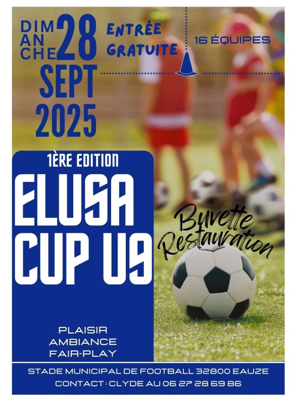 ELUSA Cap U9 - Tournoi de foot