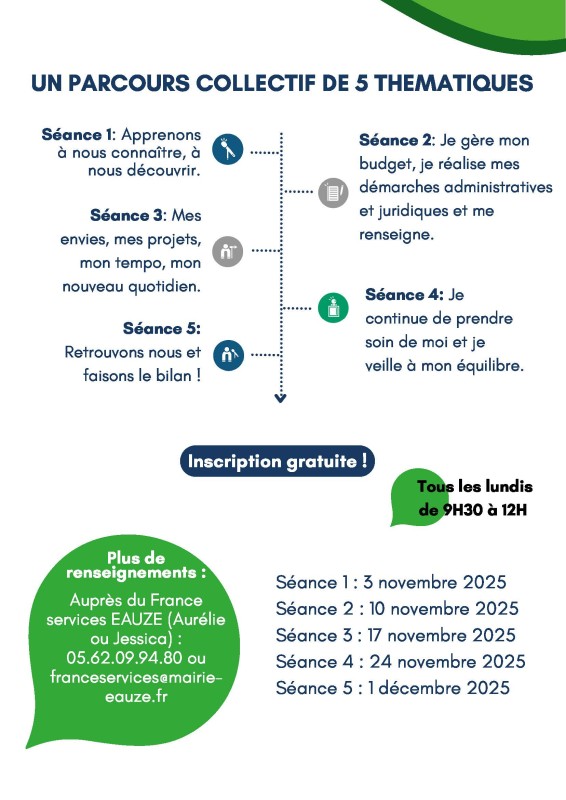 ATELIER - BIEN VIEILLIR À EAUZE