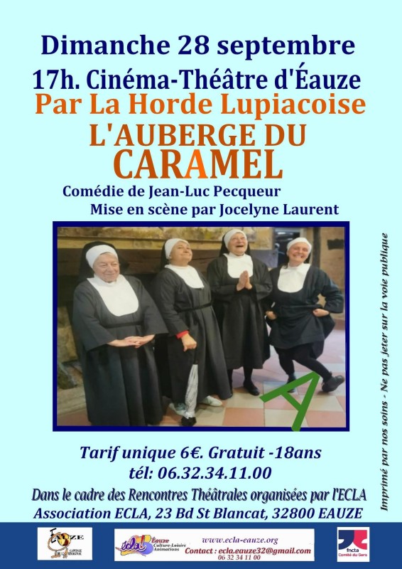 THEATRE : L’AUBERGE DU CARAMEL