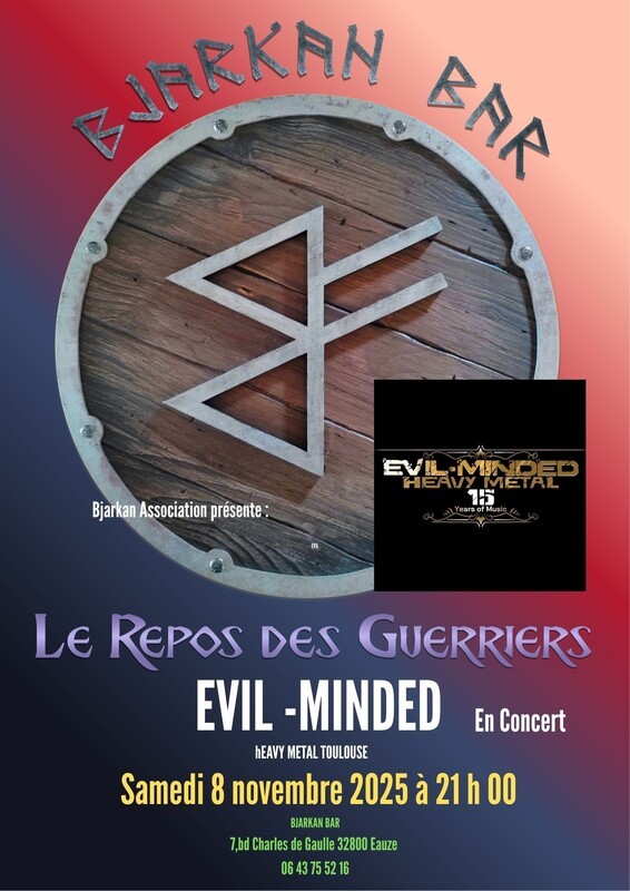 CONCERT EVIL MINDED