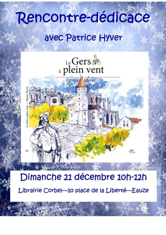 RENCONTRE-DÉDICACE AVEC PATRICE HIVER