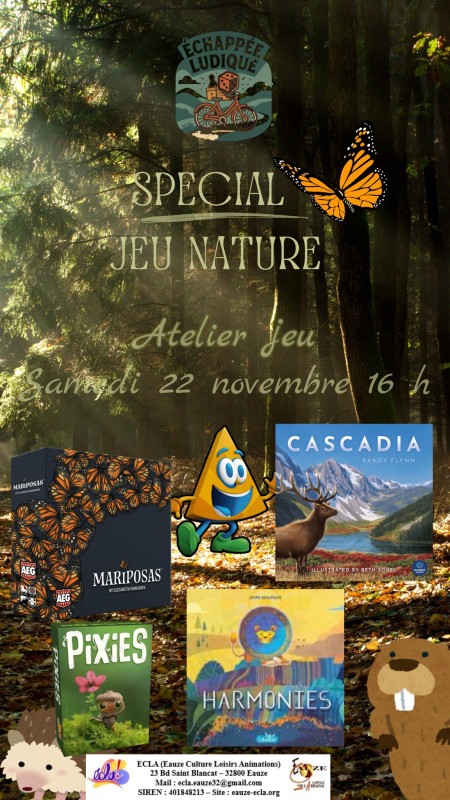 ATELIER JEUX "NATURE"