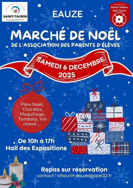MARCHÉ DE NOEL DE L'ASSOCIATION DES PARENTS D'ÉLÈVES