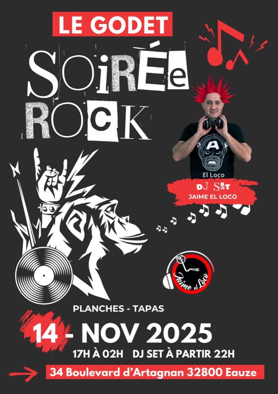 SOIRÉE ROCK AU GODET