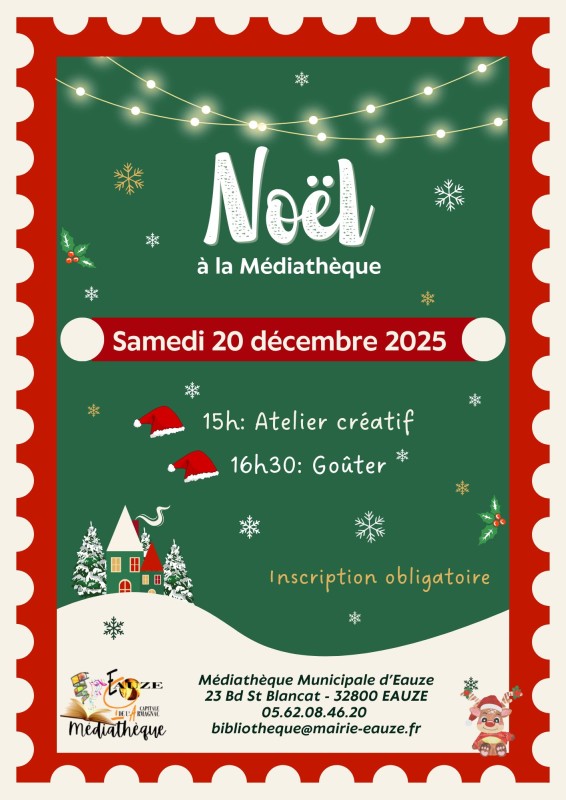 Noël à la Médiathèque