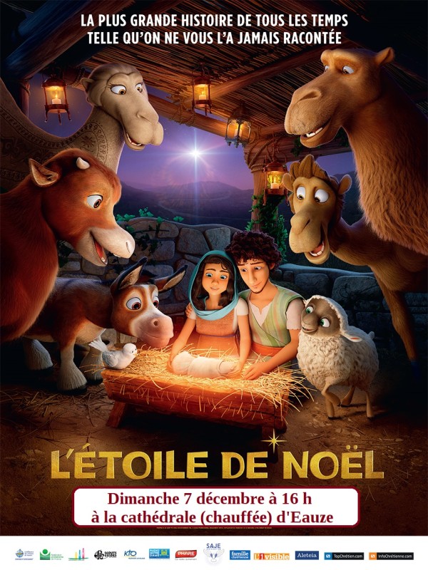 PROJECTION DU DESSIN ANIMÉ "L'ÉTOILE DE NOEL"