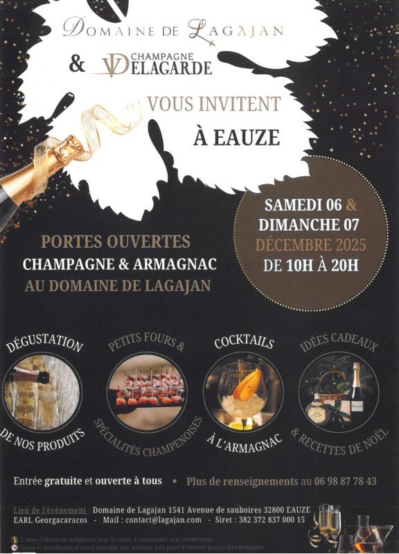 PORTES OUVERTES CHAMPAGNE & ARMAGNAC