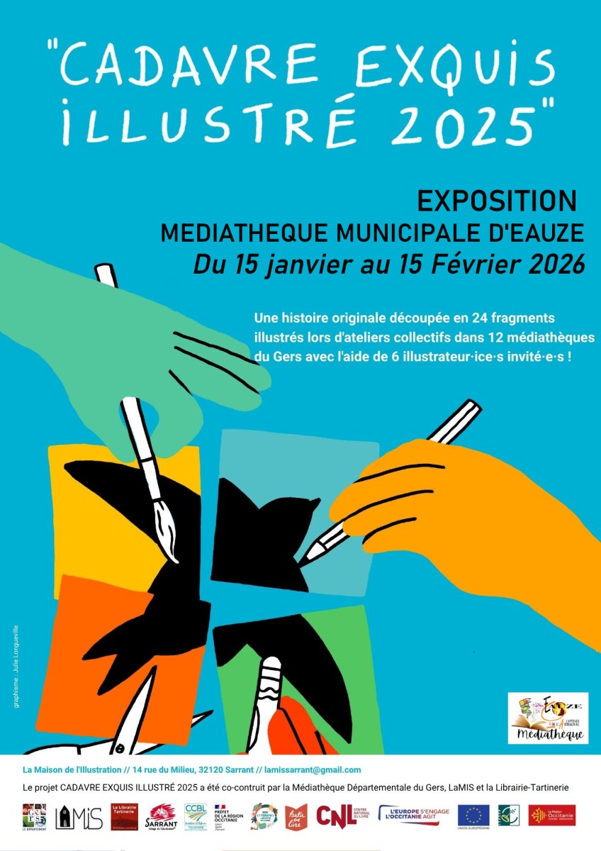 EXPOSITION - "CADAVRE EXQUIS ILLUSTRE"