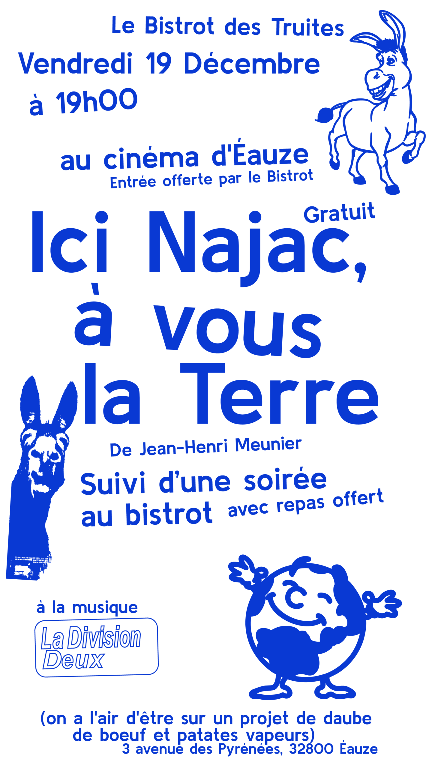 SOIRÉE BISTROT DES TRUITES
