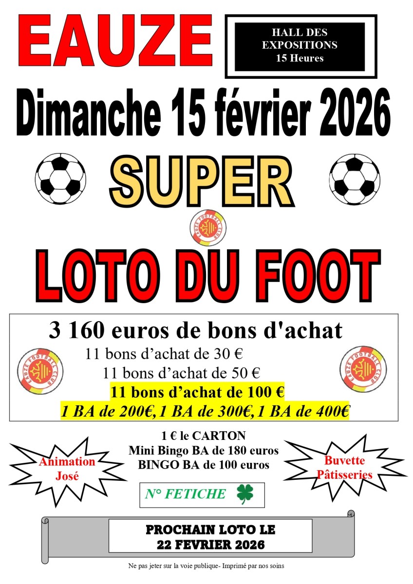SUPER LOTO DU FOOT