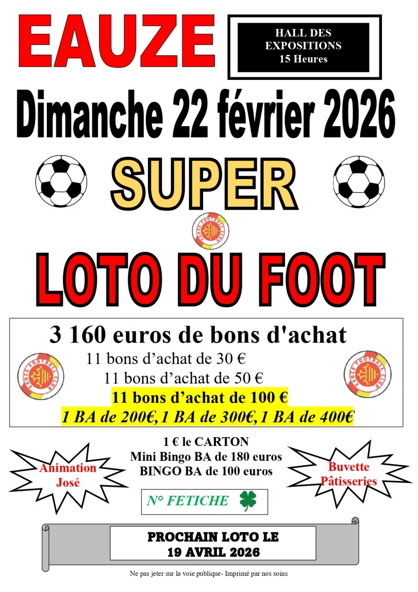 SUPER LOTO DU FOOT