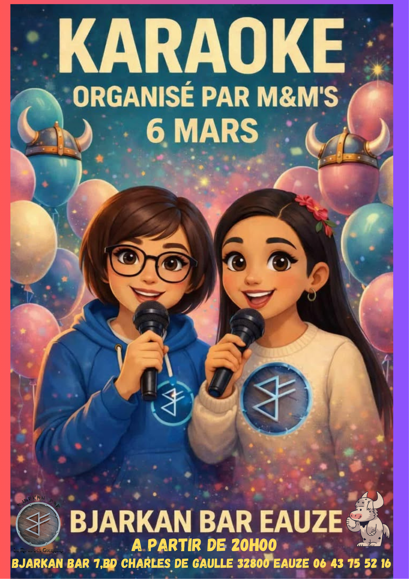 Soirée Karaoké au Bjarkan Bar