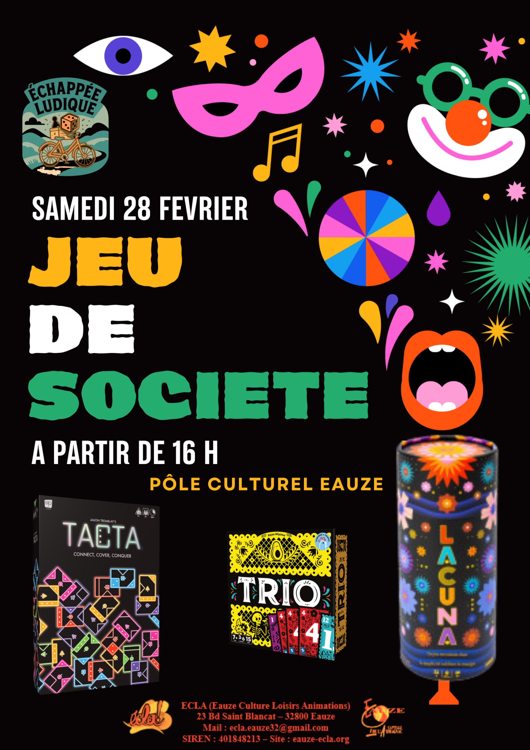 ATELIER JEUX DE SOCIÉTÉ