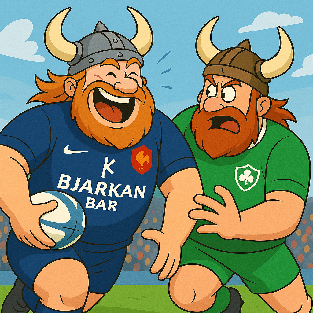 Diffusion duTournoi des 6 nations au Bjarkan Bar