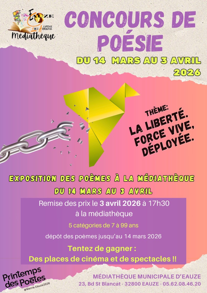 1er concours de poésie