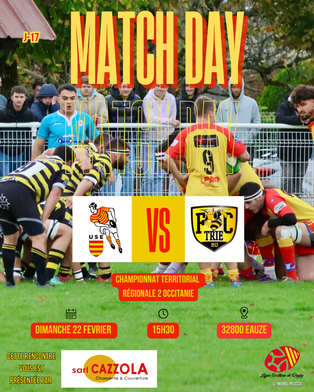 MATCHS DE RUGBY À EAUZE - RÉGIONALE 2