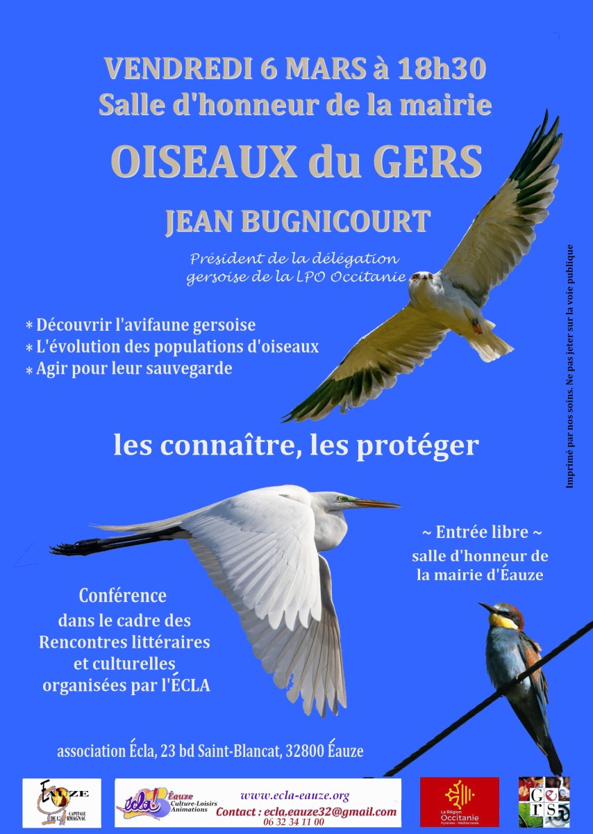 LES OISEAUX DU GERS