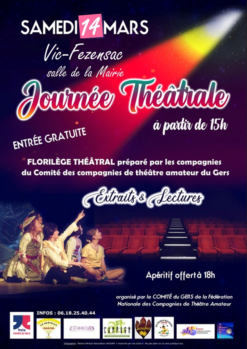 Après-midi récréative et théâtrale du théâtre amateur du Gers