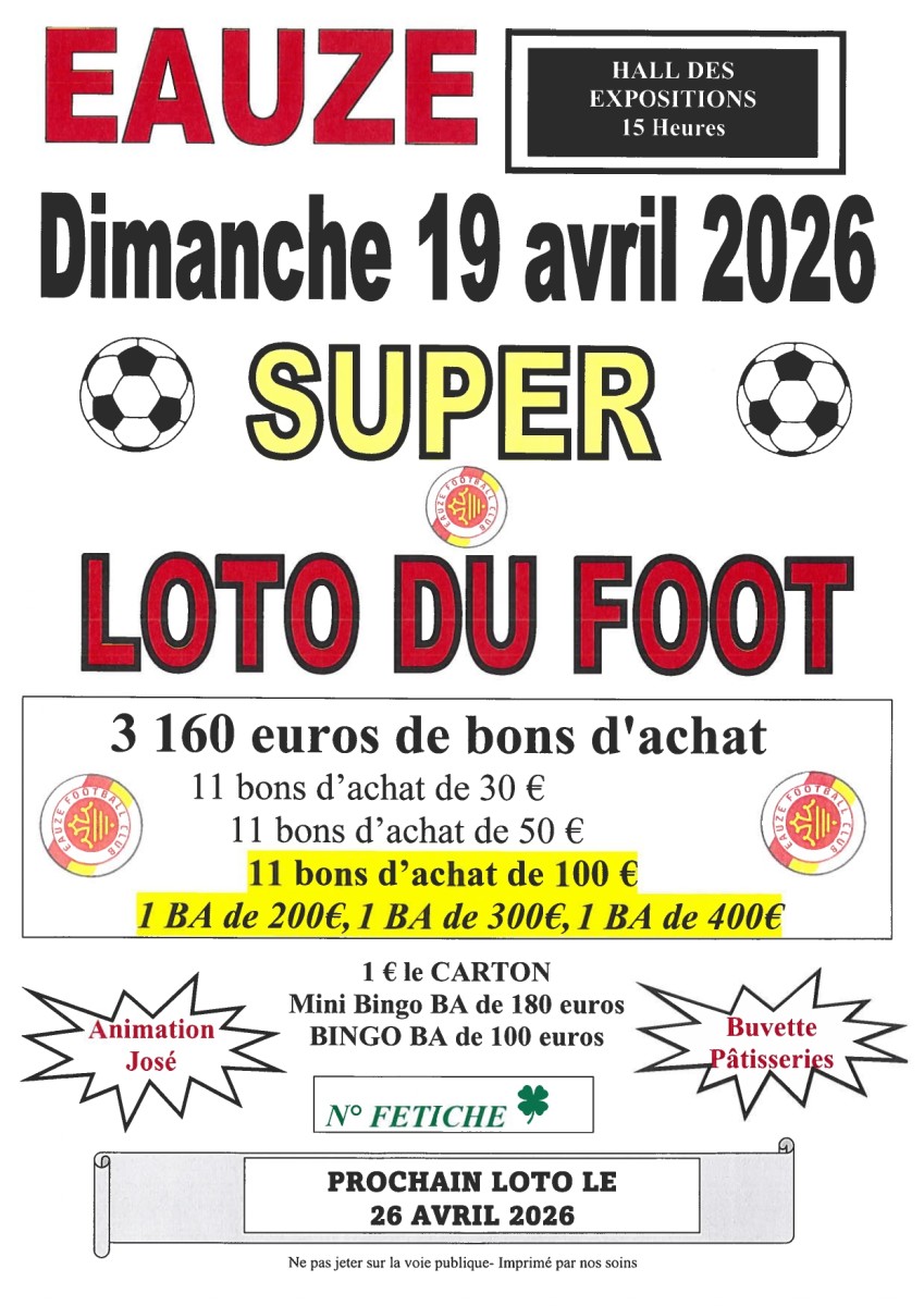 SUPER LOTO DU FOOT