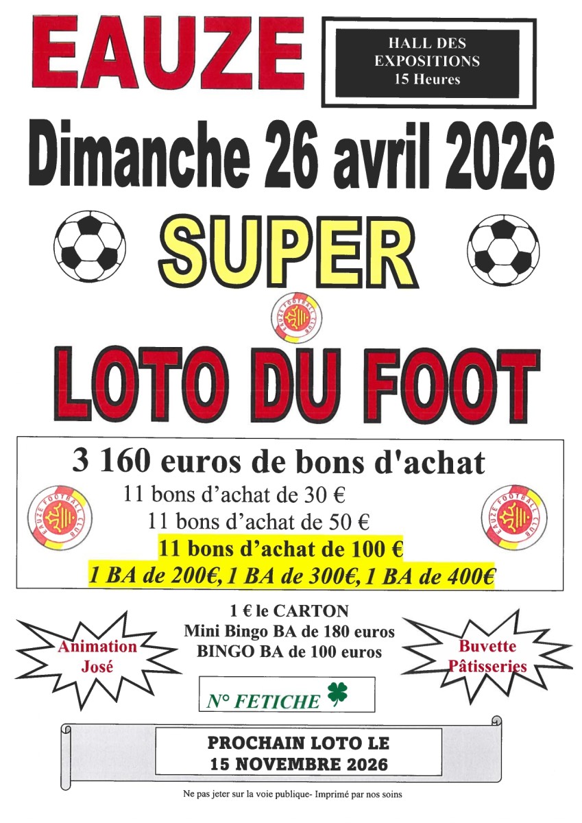 SUPER LOTO DU FOOT