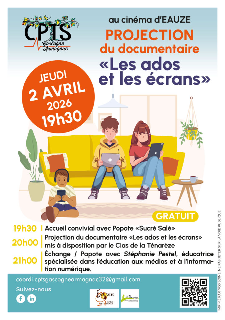 « ciné-papote » : Les ados et les écrans