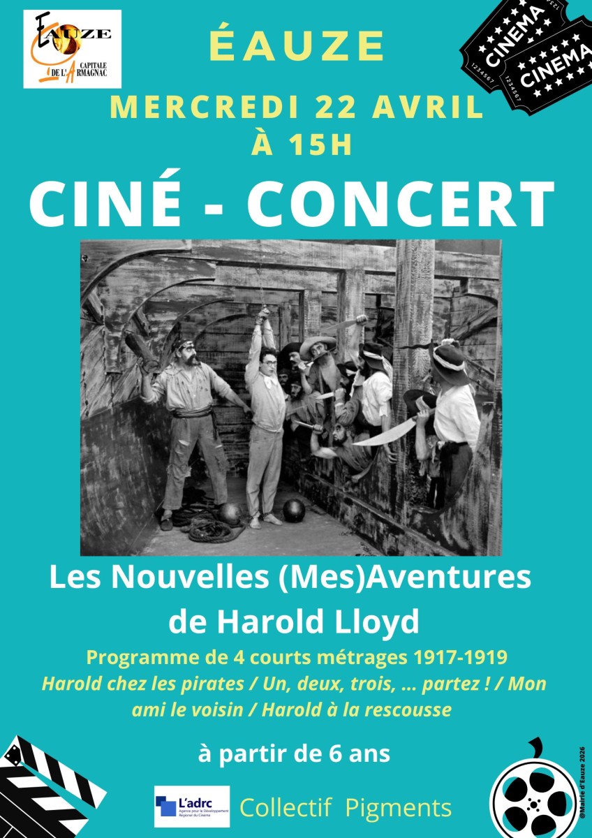 Ciné-Concert « Les nouvelles (mes)aventures d’Harold Lloyd »