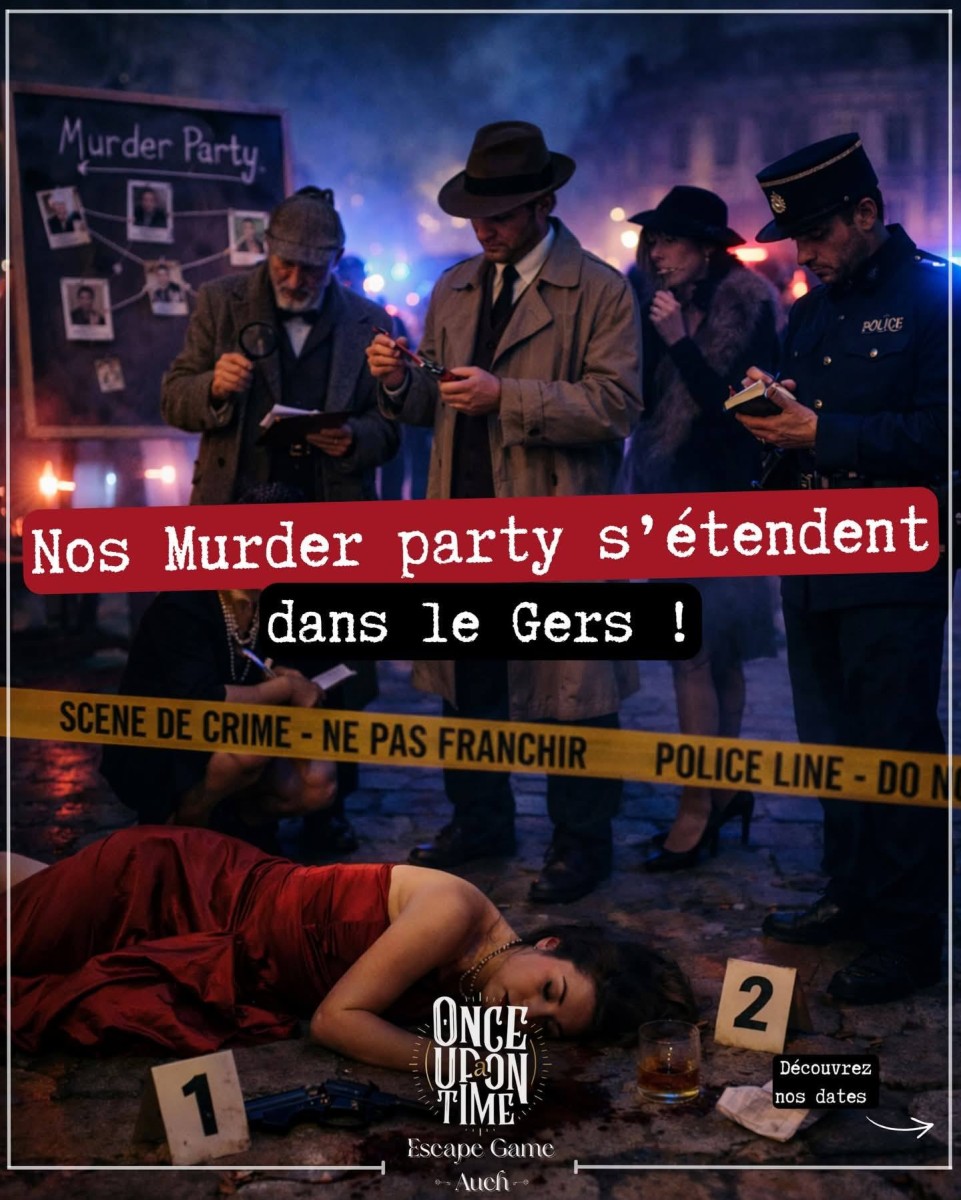 MURDER PARTY (ESCAPE GAME) au Bjarkan Bar