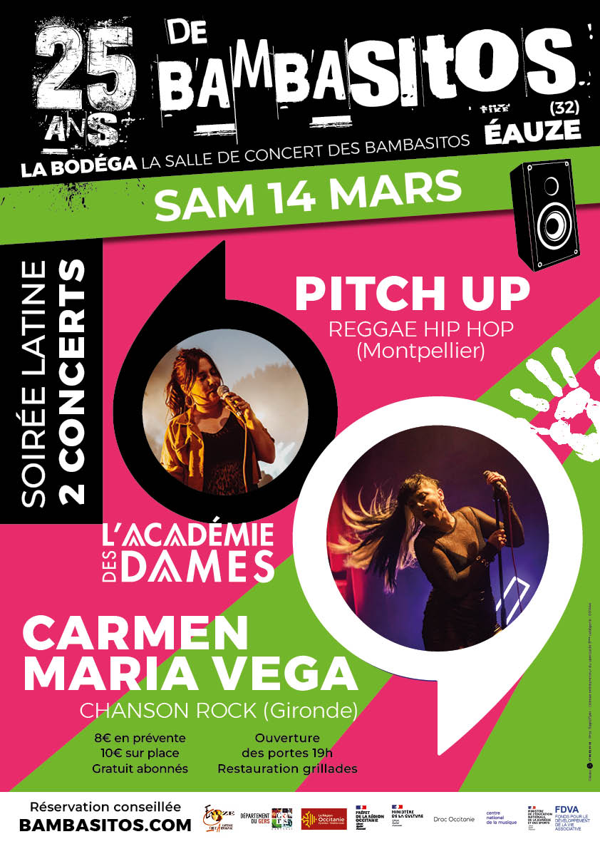 L'ACADÉMIE DES DAMES - SOIRÉE WORLD AU BAMBASITOS