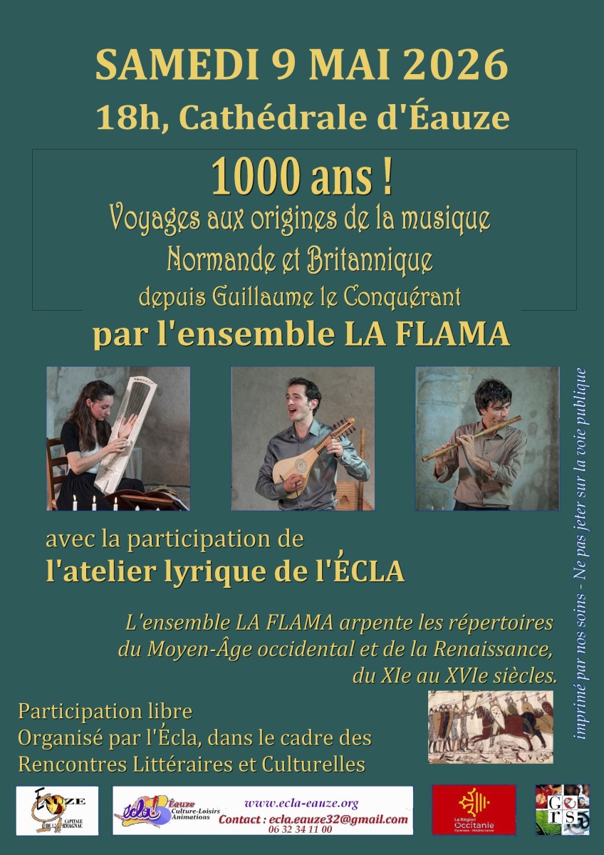 CONFÉRENCE MUSICALE : 1000 ans d'histoire de la musique normande et anglaise