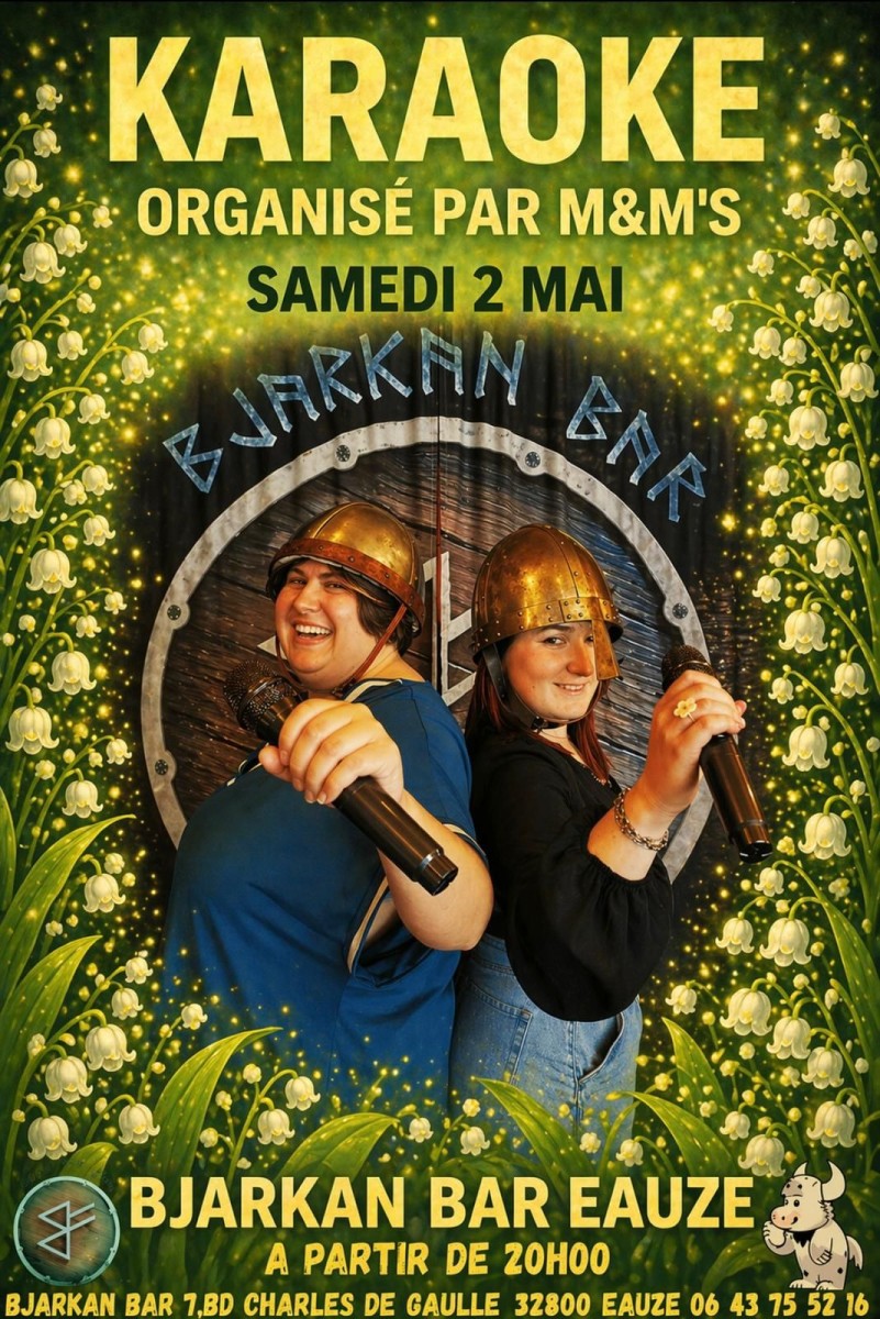 Soirée Karaoké au Bjarkan Bar