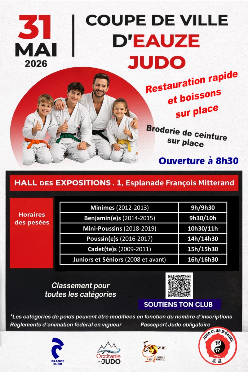 COUPE DE JUDO DE LA VILLE