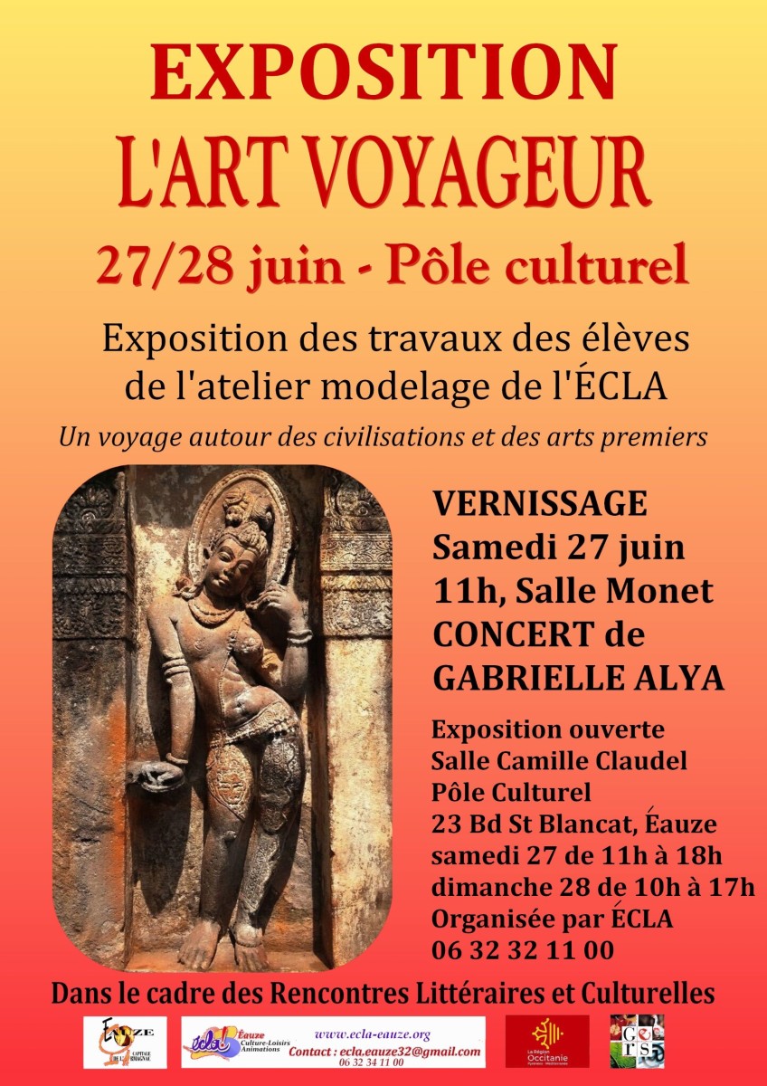 VERNISSAGE & L'EXPOSITION MODELAGE & MOSAÏQUE