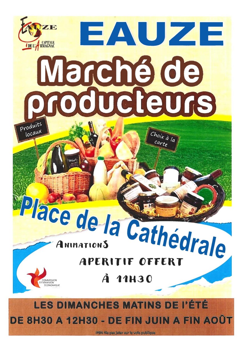 LES MARCHÉS DE PRODUCTEURS DE L'ÉTÉ