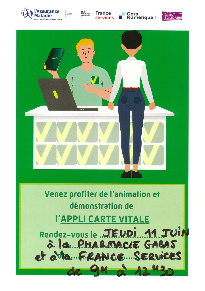 L’APPLICATION CARTE VITALE ARRIVE