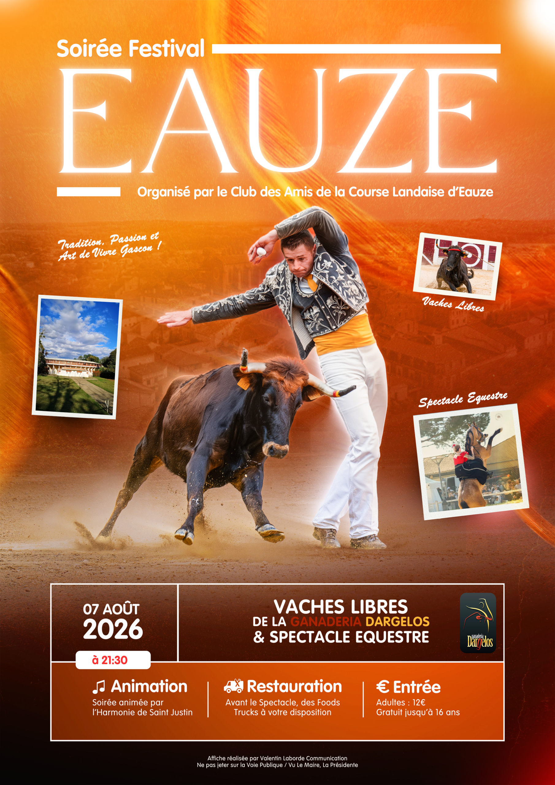 COURSE FESTIVAL À EAUZE : soirée festival