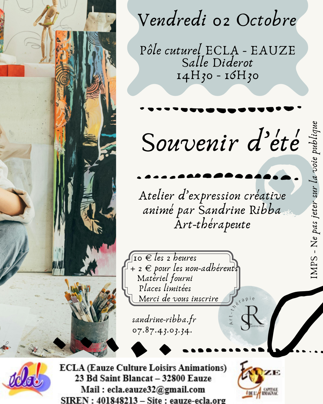 ATELIERS D'EXPRESSION CRÉATIVE