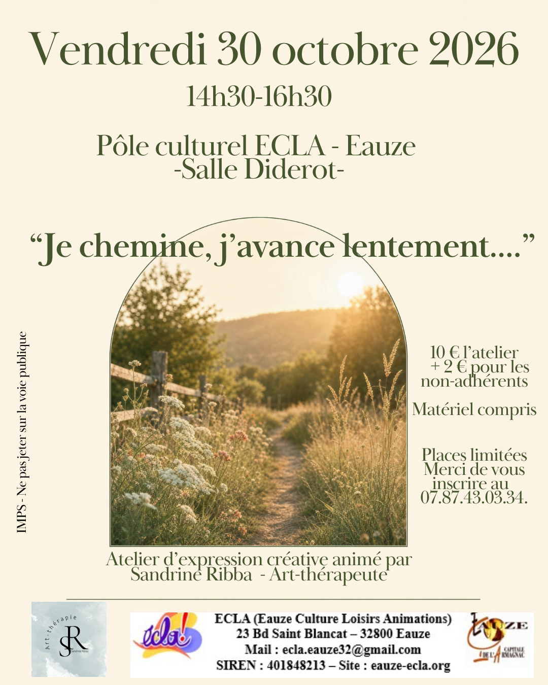 ATELIERS D'EXPRESSION CRÉATIVE