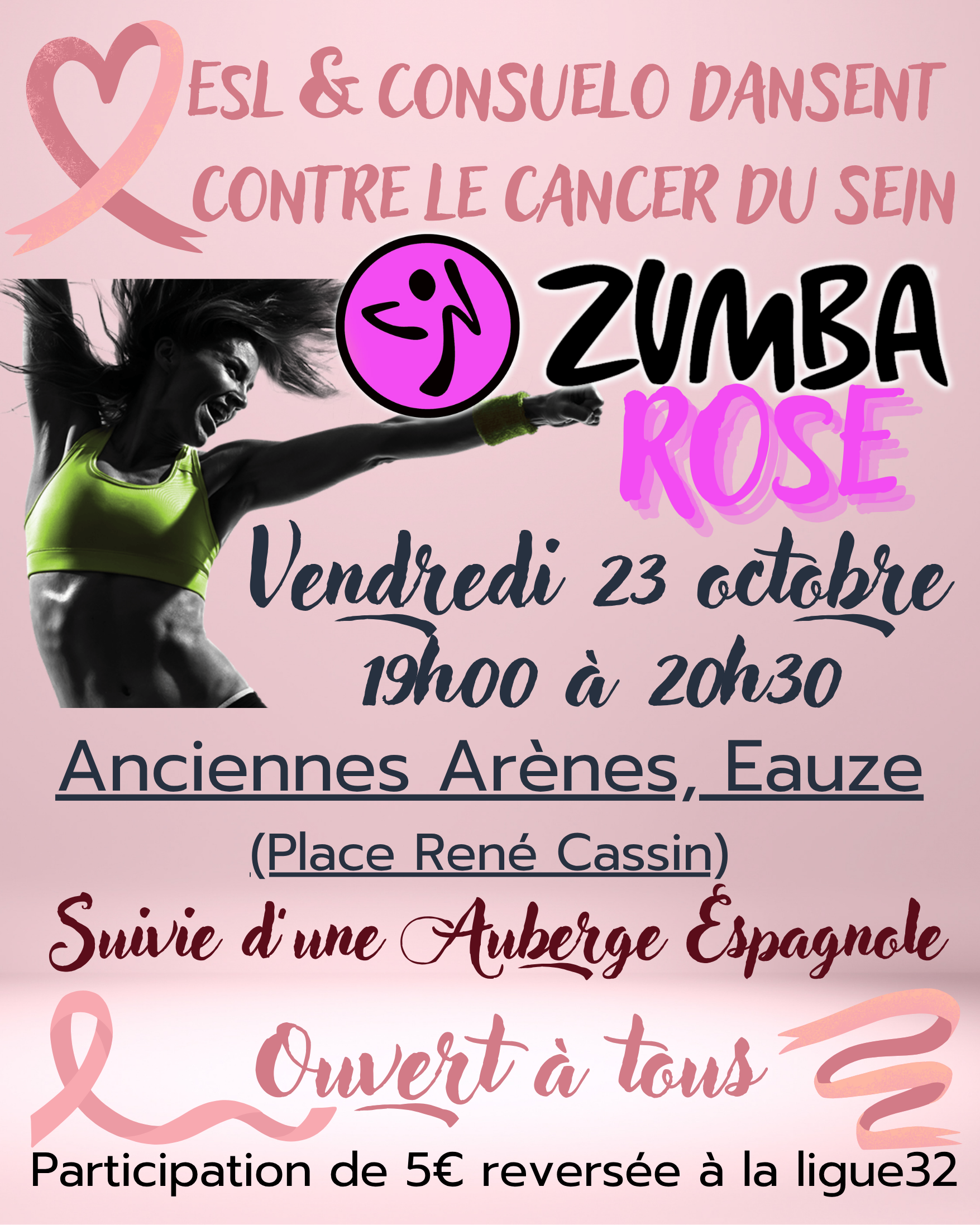 ZUMBA ROSE-  ELUSA SPORTS & LOISIRS