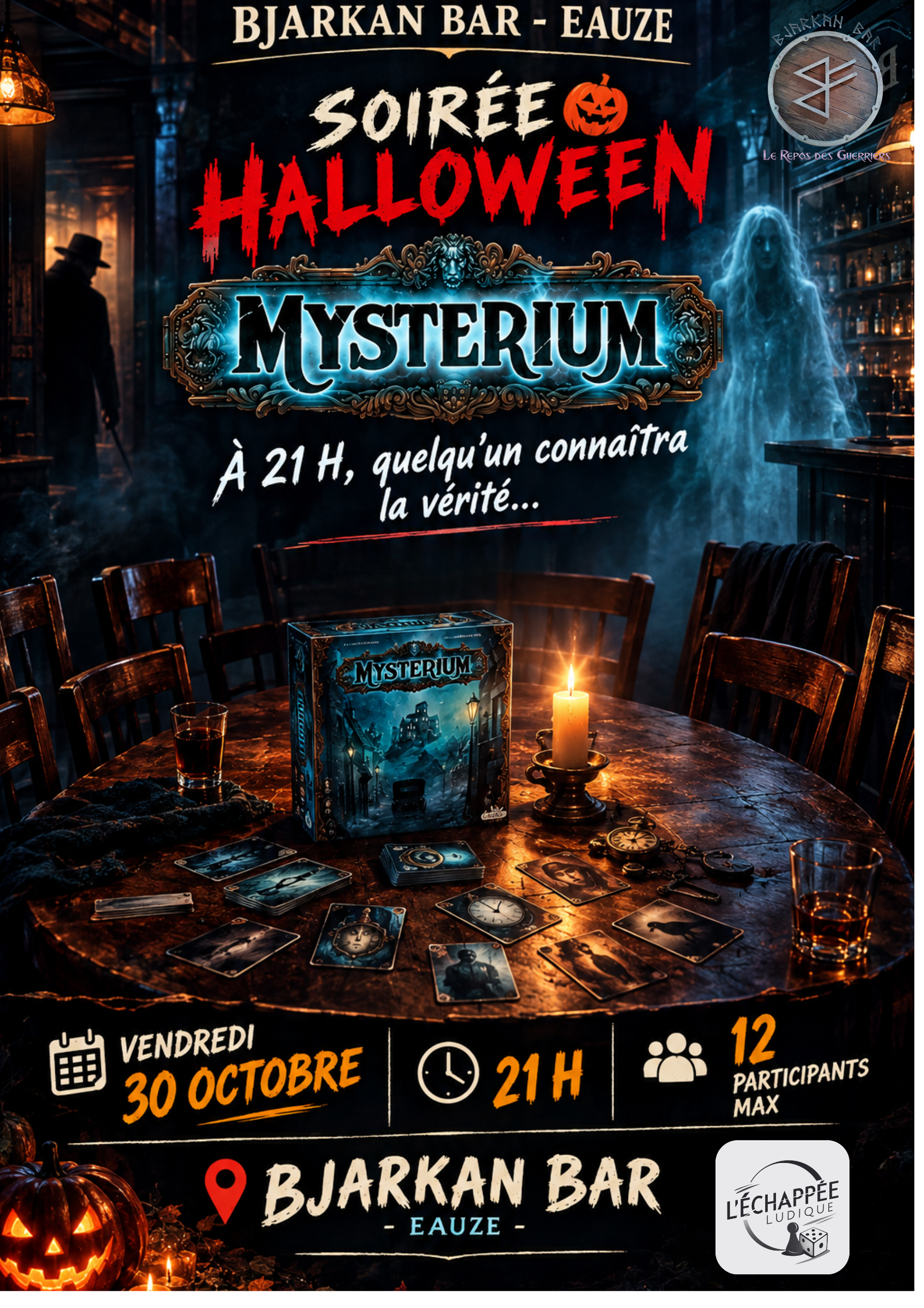 Soirée Halloween - MYSTERIUM