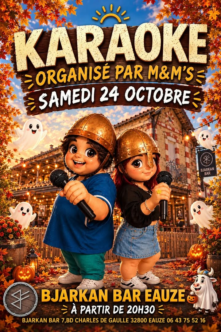 Soirée Karaoké au Bjarkan Bar